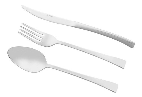 Faqueiro 30 Peças Aço Inox Berna Wolff Rojemac