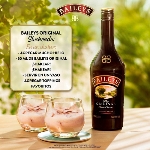 Crema de whisky Baileys 1L