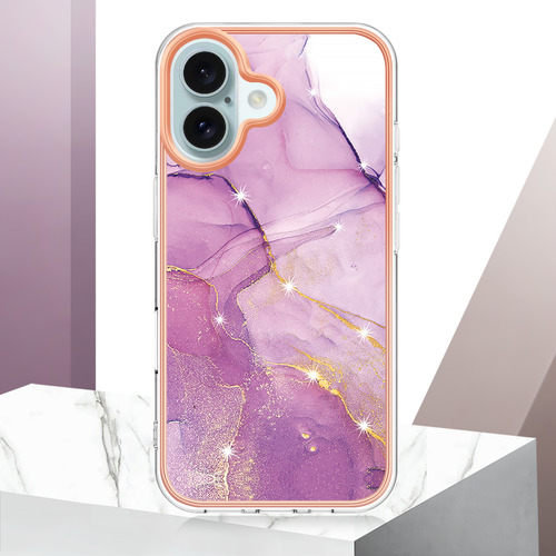 Capa Para Telefone À Prova De Choque Com Estampa De Mármore