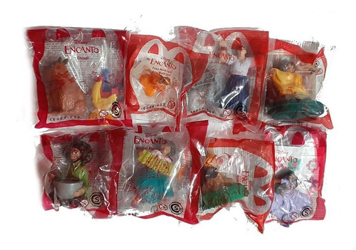 Coleccion Completa 8 Muñecos Disney Encanto Mc Donalds