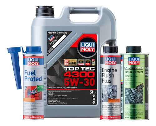 Fuel Protect Motor Protect Molygen 5w30 L Moly Obsequio