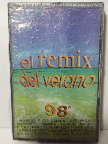 El Remix Del Verano 98 Casete 1a Ed Nuevo Sin Abrir