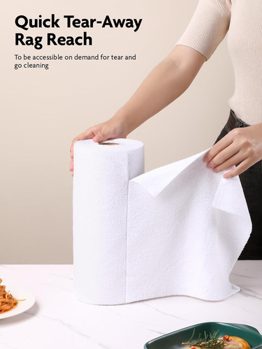Rollo De Panos Microfibra Fantasticlean 75 Un. Blanco