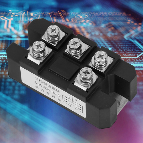 Mds-100a 1600v 5 Terminales Módulo De Diodo De Onda Completa