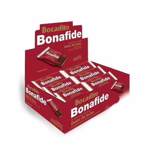 Bocaditos Bonafide (dulce De Leche ) X 24 U