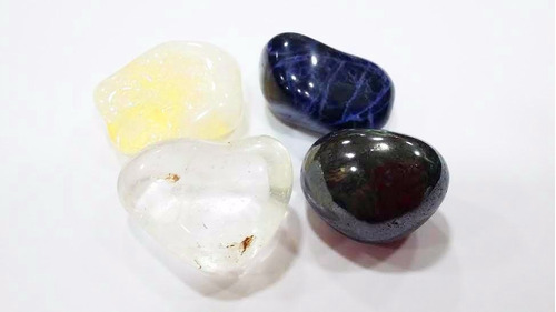Coleção Bons Negócios/kit 4 Pedras/cristal/ônix/citrino