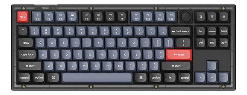Teclado Mecanico Keychron V3 Knob Version, Rgb, Switch Red