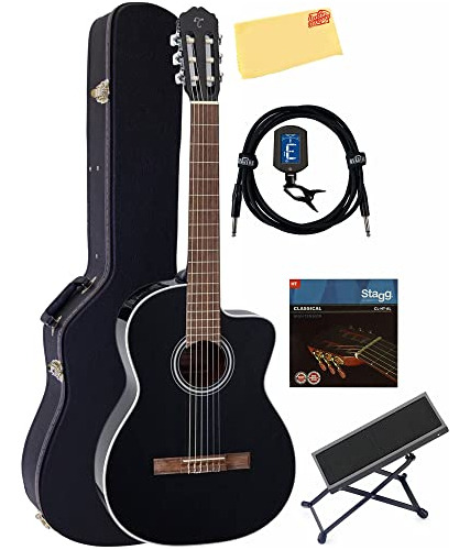 Guitarra Acústica-eléctrica Takamine Gc2ce - Negra Con