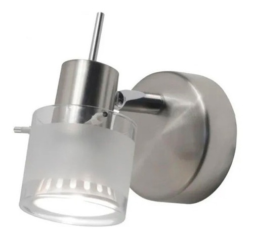 Aplique 1 Luz Cuba Movil Cuba Acero Apto Led Gu10 Baño