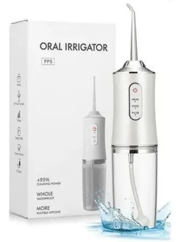 Irrigador Oral Para Dentes Jato D Água Fio Dental Jato Power