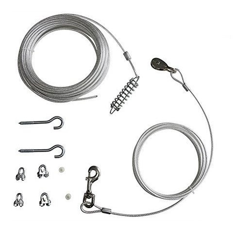 El Cable De Carrete De 60 Pies Mas Pequeño Para Perros Pesa
