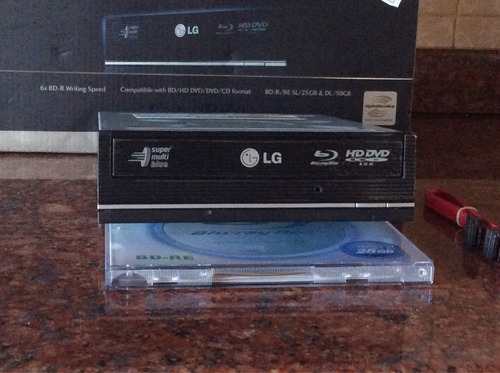 Quemador/lector Blue Ray Hd, LG Ggw-h20l, Nuevo En Caja Orig