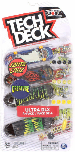 Patinetas Santa Cruz Y Creature  Ultra Dlx Deck  Pack W...