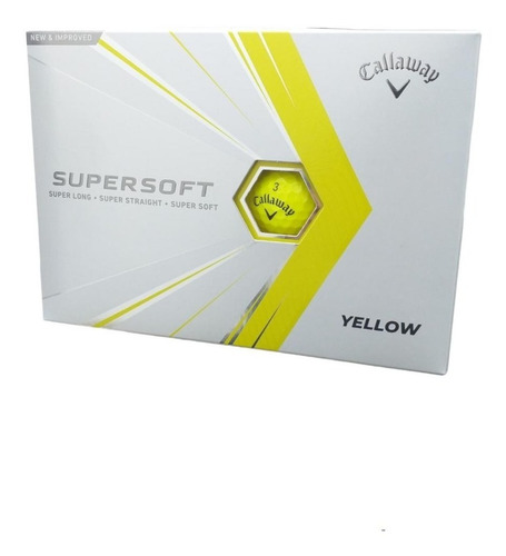 Kaddygolf Pelotas Golf Callaway Supersoft - Caja X 12 - Am