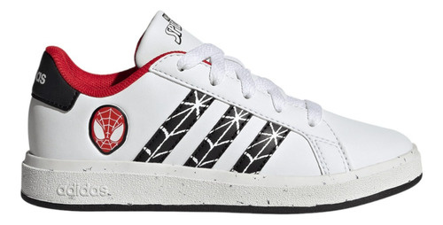 Tenis adidas Niño Blanco Grand Court Marvel Spider-man