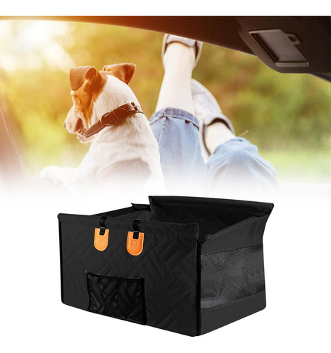 Autos Para Perros Asiento Hamaca Para Perros Sólido S Bkack