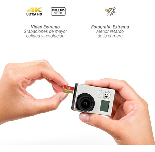 Tarjeta de memoria SanDisk SDSQXA2-064G-GN6MA Extreme con adaptador SD 64GB