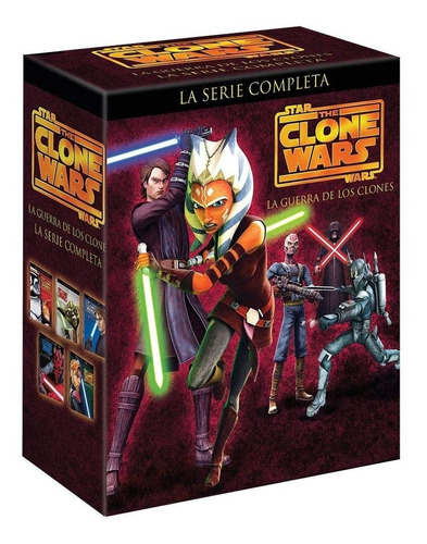 The Clone Wars La Serie Completa Dvd Temporadas 1 - 5