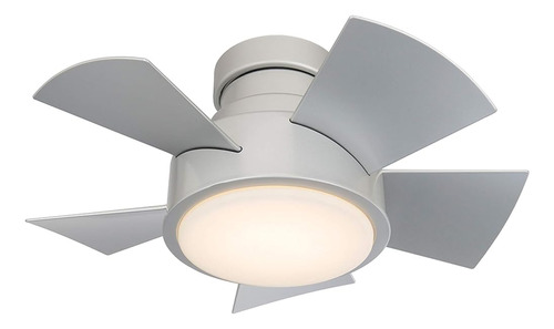 Vox Indoor And Outdoor 5-blade Smart Flush Mount Ceiling Fan