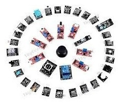 Imagen 3 de 4 de Kit Sensores 37 Piezas - Raspberry Arm Atmel