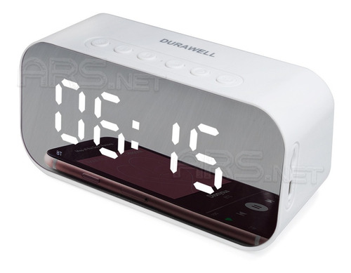 Reloj de mesa   digital Durawell SPK-B015  -  Branco 