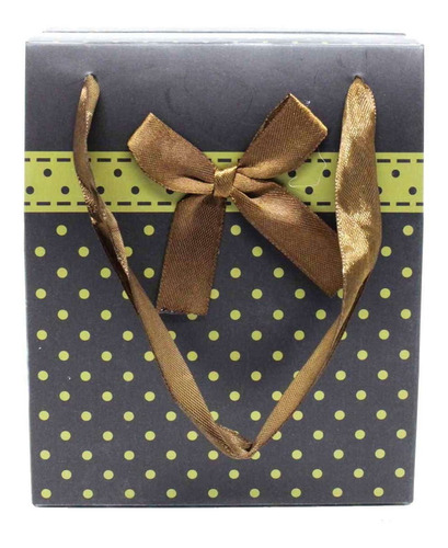 50 Sacolinhas De Poá Montável C/ Fecho E Laço - 14,5 X 12 Cm