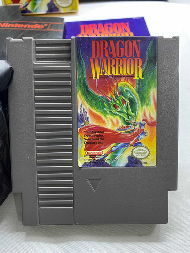 Dragon Warrior Nes Auténtico Y Completo (Usado)