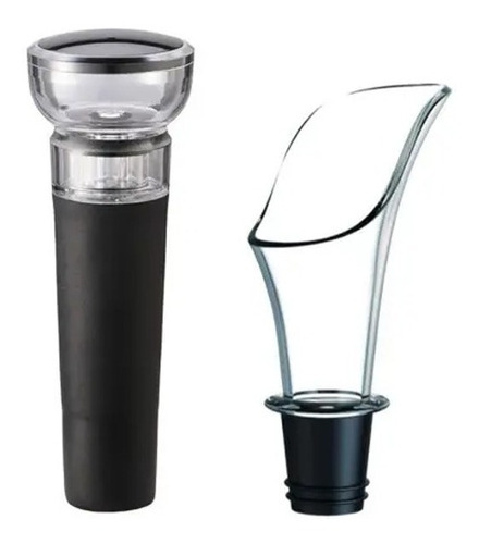 Vertedor De Vino Boquilla Aireador Y Tapon De Vino Al Vacio