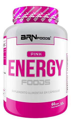 Pink Energy Foods 60 Cáps - Brnfoods