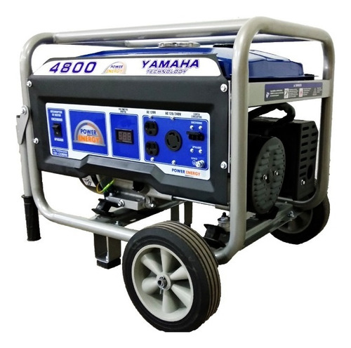 Generador Yamaha 4800 Watts Planta De Luz Arranque Manual Yh