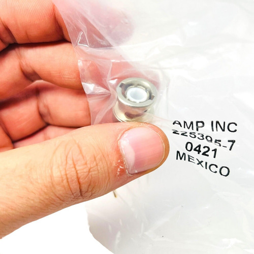 4 Pcs Amp 225395-7 Bnc Connector Rf Coaxial Plug Bayonet Ssa