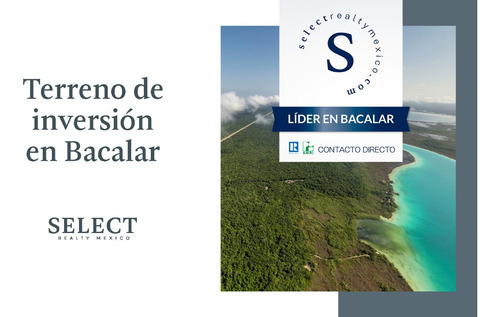 Terreno En Bacalar Frente A La Laguna 10 Hectáreas