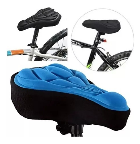 Cubre Asiento Con Gel Para Bicicleta Spinning Ciclismo Funda