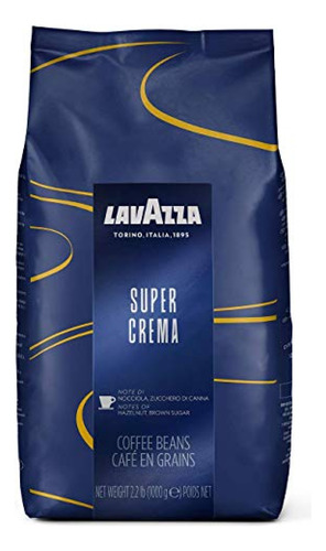 Cafe De Grano  Lavazza Super Crema Mezcla De Café En Grano E