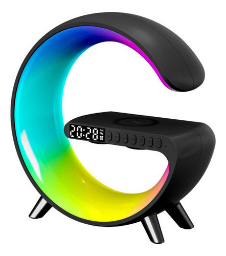 Altavoz Bluetooth Luz Nocturna De Carga Inalámbrica Color