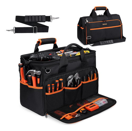 Bolsa De Ferramentas Auropeak Heavy Duty 44 Cm E 26 Bolsos I