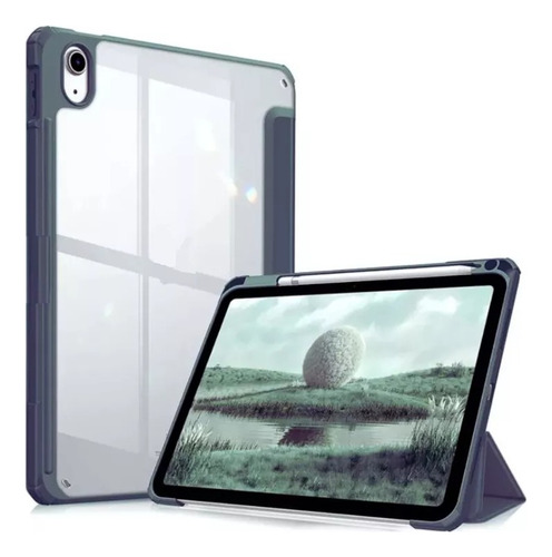 Estuche Forro Smart Case Para iPad 10 Gen Con Espacio Pencil