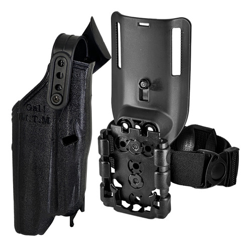 Coldre Phantom Maynards Glock G17 G22 Com Lanterna P/ Cintur