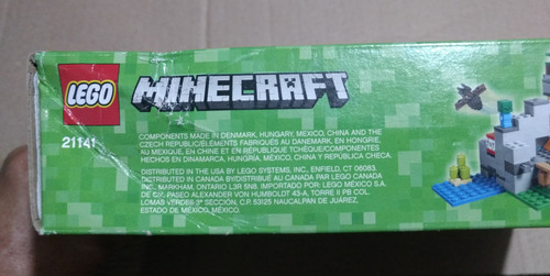 Lego Minecraft 21141 The Zombie Cave Nuevo, Envio Gratis