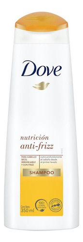 Dove Shampoo Nutrición Anti-frizz 350ml