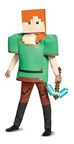 Alex Deluxe Disfraz Minecraft Multicolor Medium 7 8