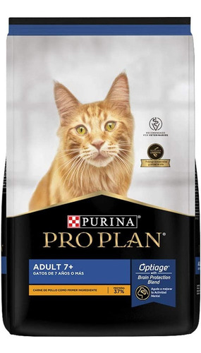Proplan Gato Senior 3 Kg Adult +7 Optiage Para Gatos