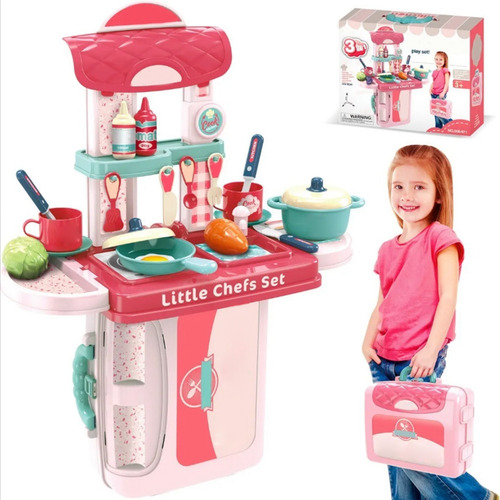 Juego De 30 Piezas De 52 Cm De Mesa De Juguetes De Cocina