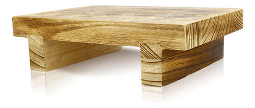 Taburete De Madera Para Cama Debajo Del Escritorio, Taburete