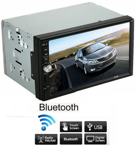 comprar Reproductor Car Mp5 Player 7 PuLG Usb \u002F Aux \u002F Fm \u002F Tf \u002F Bt