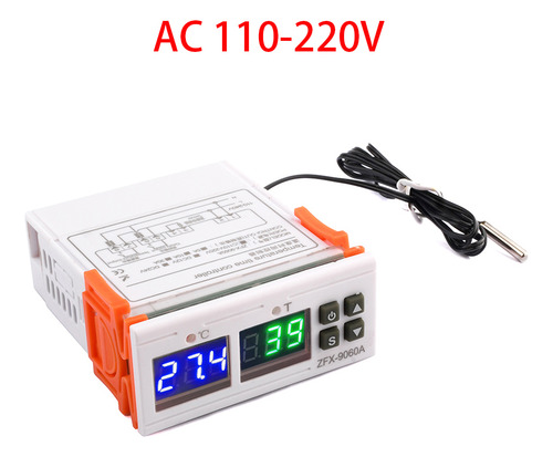 Termostato Temperatura Chocadeira Com Temporizador Zfx-9060a