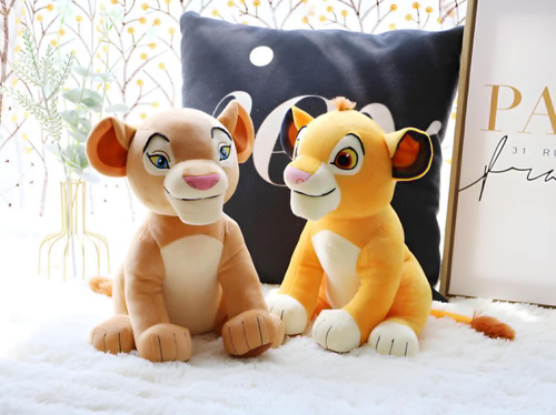 Simba Pequeño Y Adulto/ Nala /peluche Tierno/ El Rey Leon