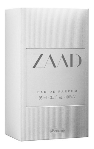 Imagem 4 de 6 de Perfume Zaad Masculino 95ml Original E Lacrado