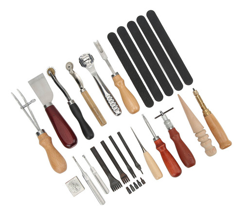 Kit De Herramientas De Artesanía En Cuero For Trabajar, Tal