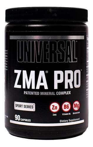 Universal Nutrition Zma Pro 90 Capsulas Prohormonal